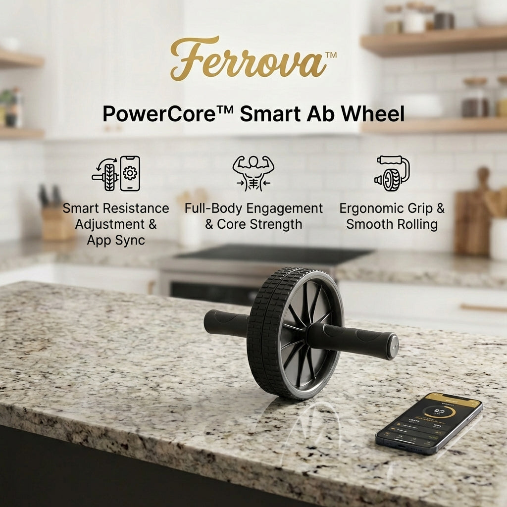 Ferrova™ PowerCore Smart Ab Wheel