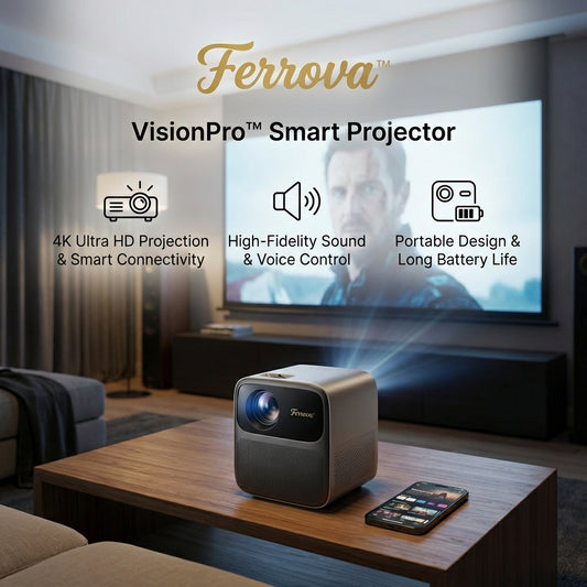 Ferrova™ VisionPro Smart Projector